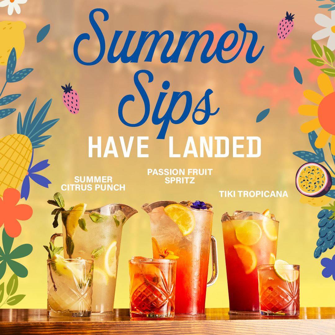 Three New Sharing Cocktails