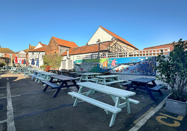 Beer Garden at Lobster Sheringham