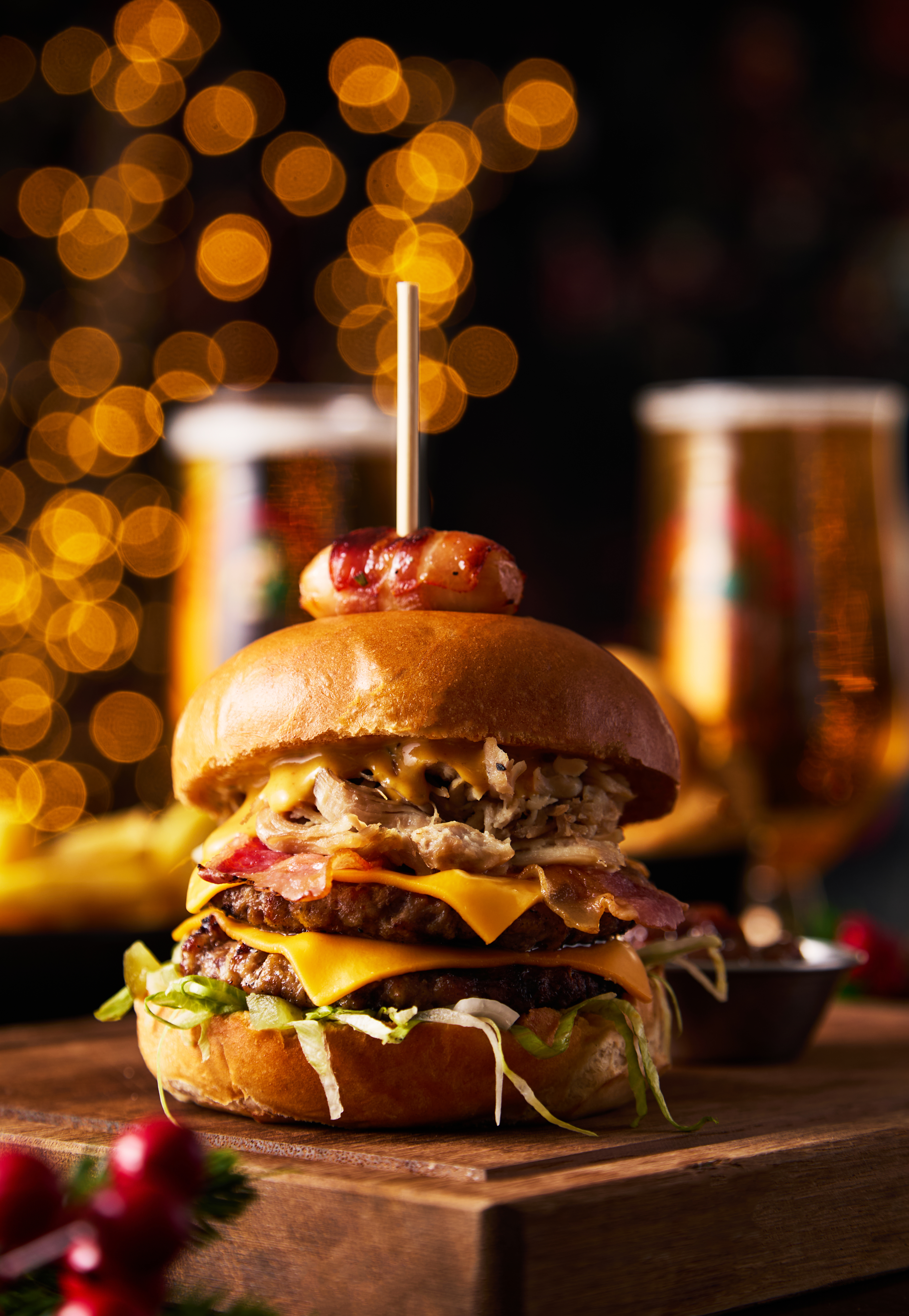 christmas party venue food