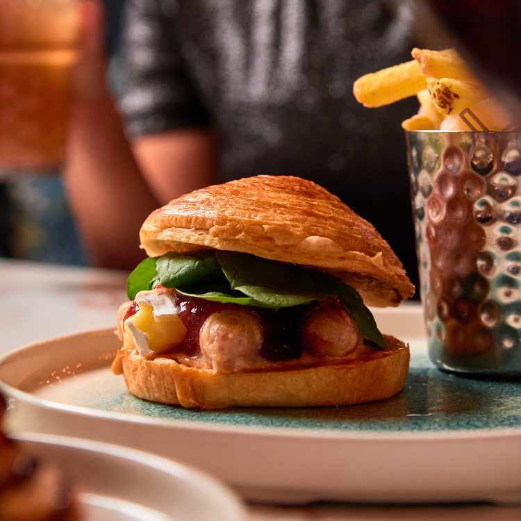 christmas bottomless brunch food