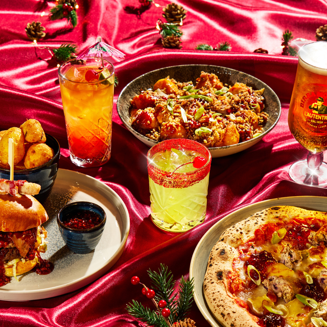 CHRISTMAS COCKTAILS ARE EVEN BETTER WITH FOOD