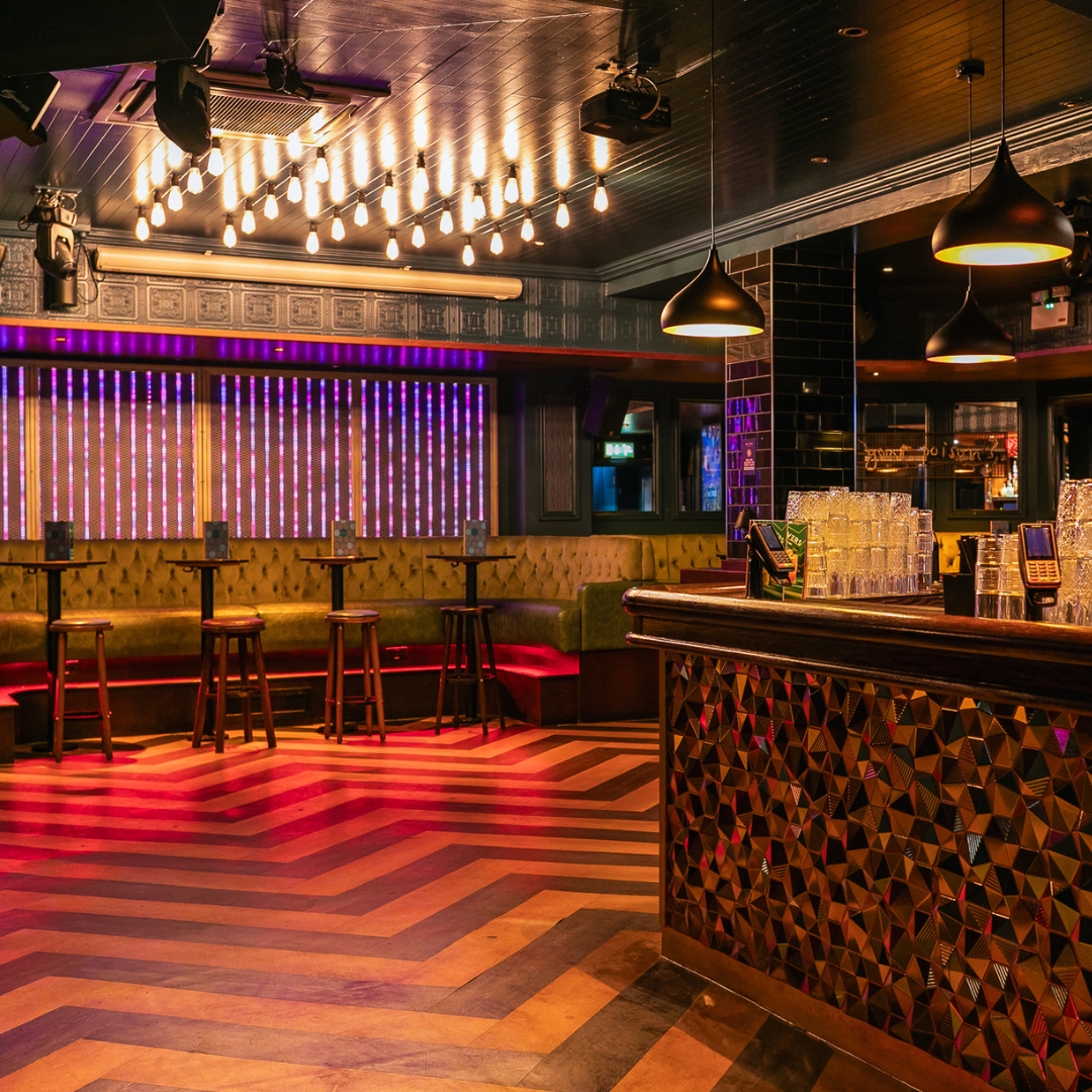 Christmas Hire Basement Bar