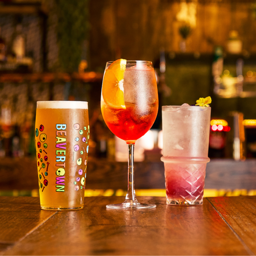 Craft beer and cocktails