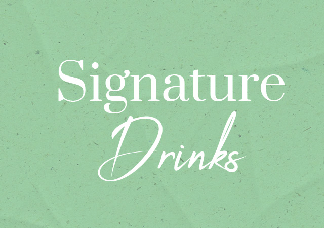 Signature Drinks at The Angelic