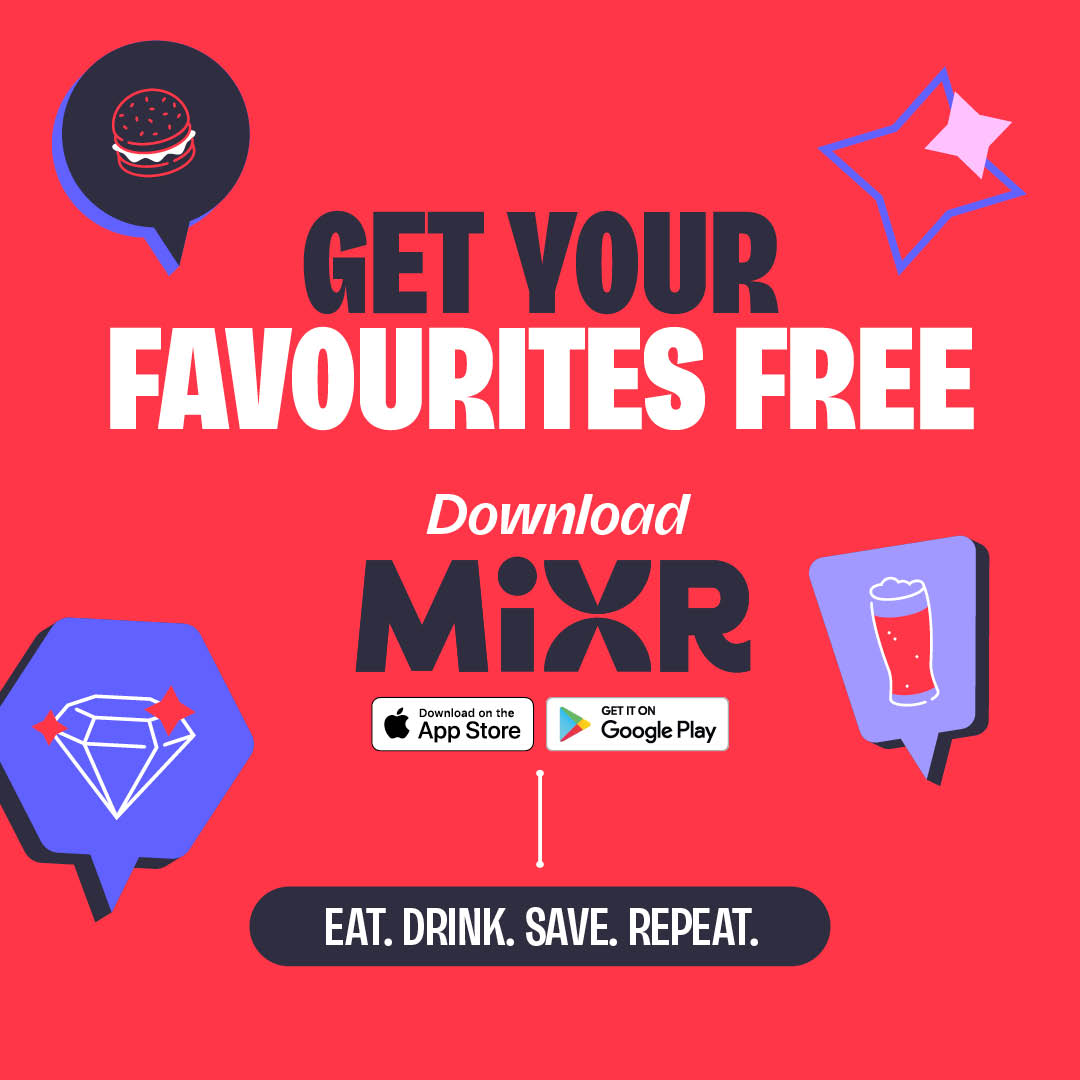 Download the mixr rewards app