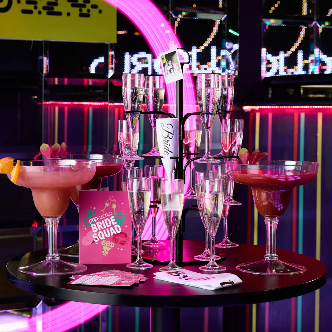 Bride Squad Packages at Popworld