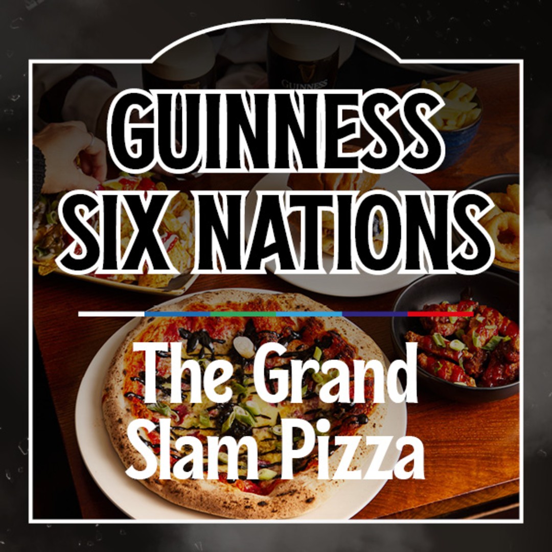 Six Nations Limited Edition Grand Slam Pizza Six Nations Limited Edition Grand Slam Pizza