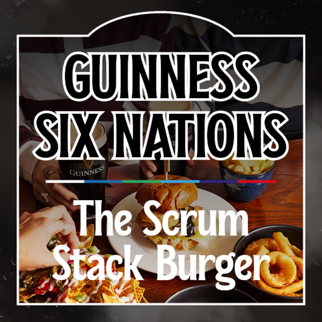 Six Nations Limited Edition Grand Slam Burger