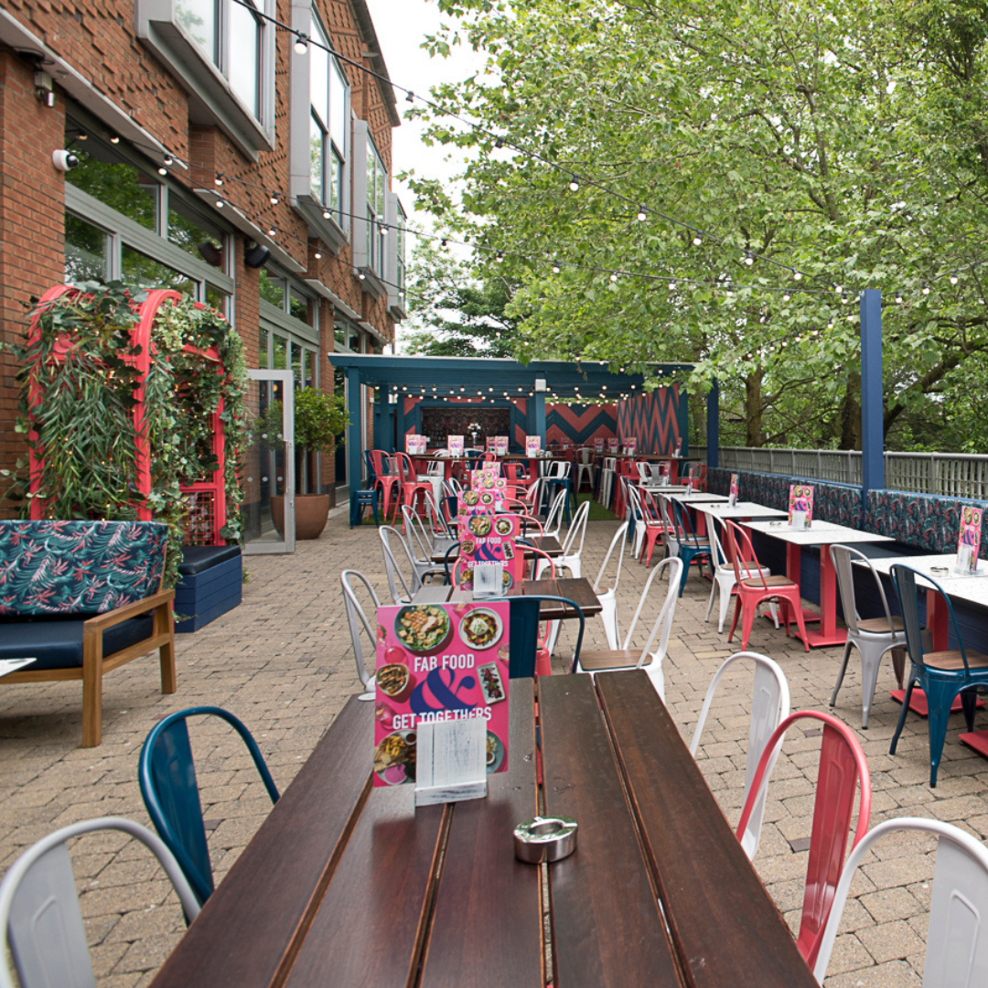 Beer Garden at Slug & Lettuce