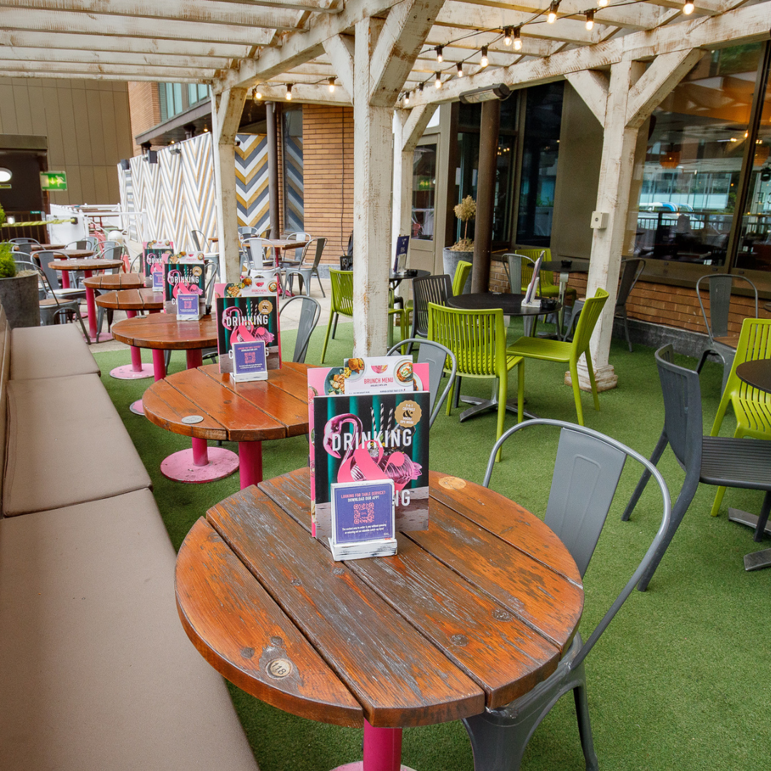 Beer Garden at Slug & Lettuce