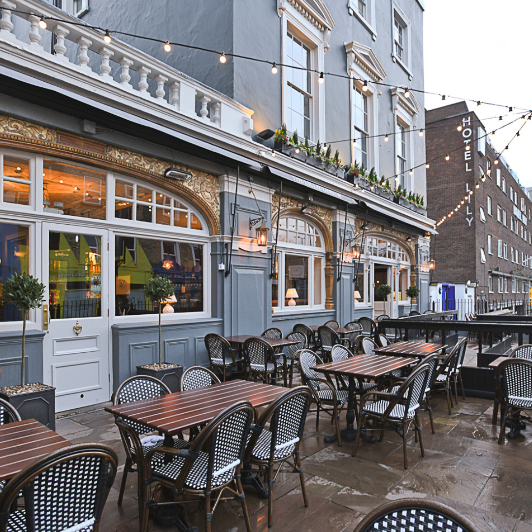 Drinks in The Chapter Collection Beer Gardens