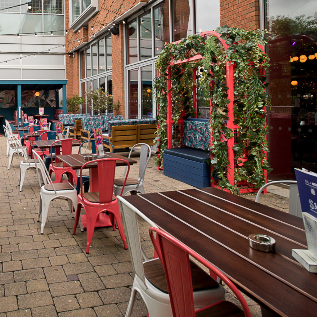 Beer Garden at Slug And Lettuce Solihull