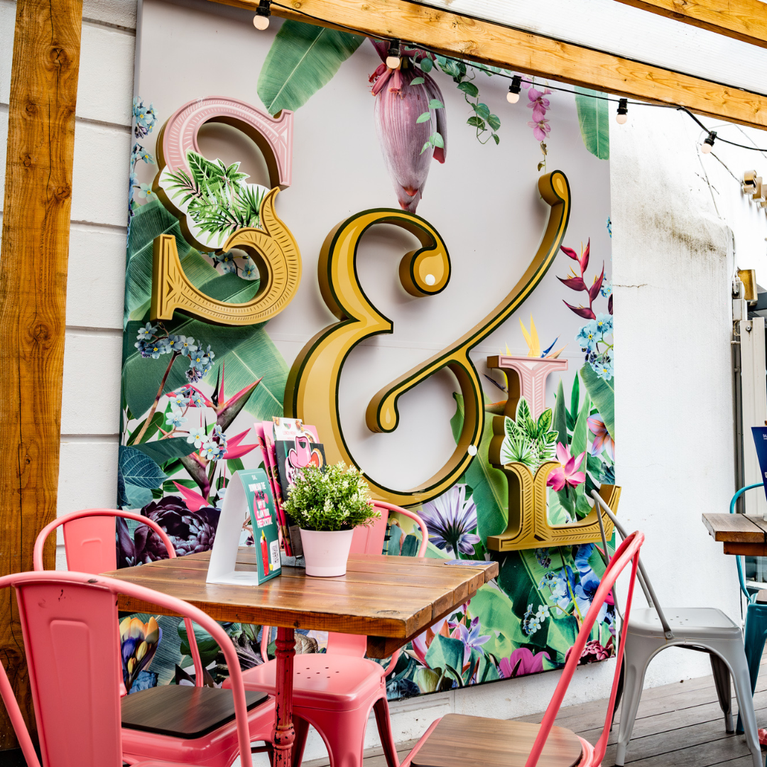 Beer Garden at Slug And Lettuce Bristol