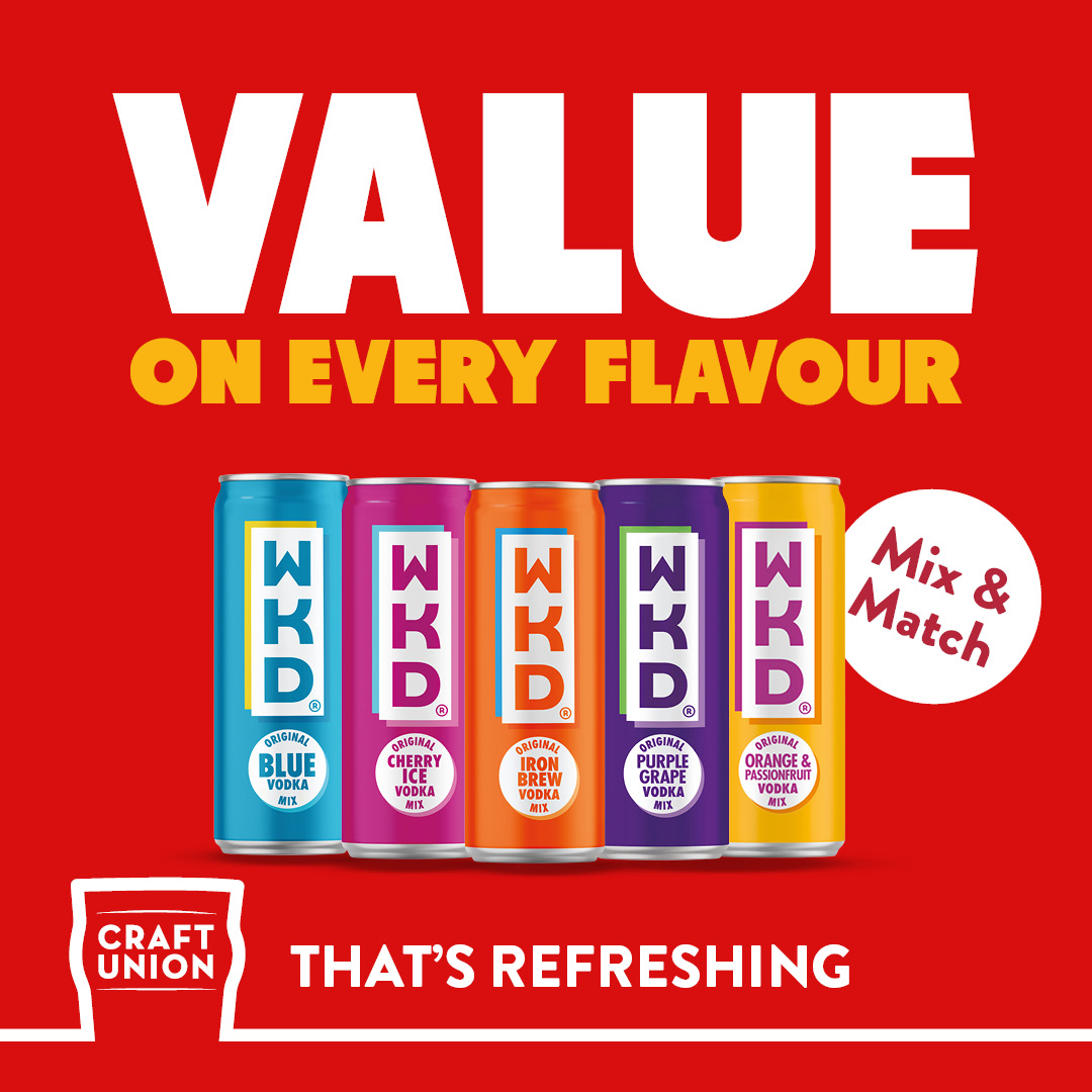 Value on every flavour of WKD