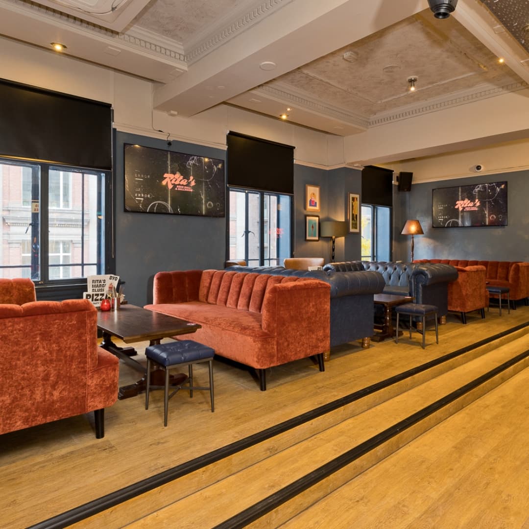 Dog friendly at Rita's Leeds