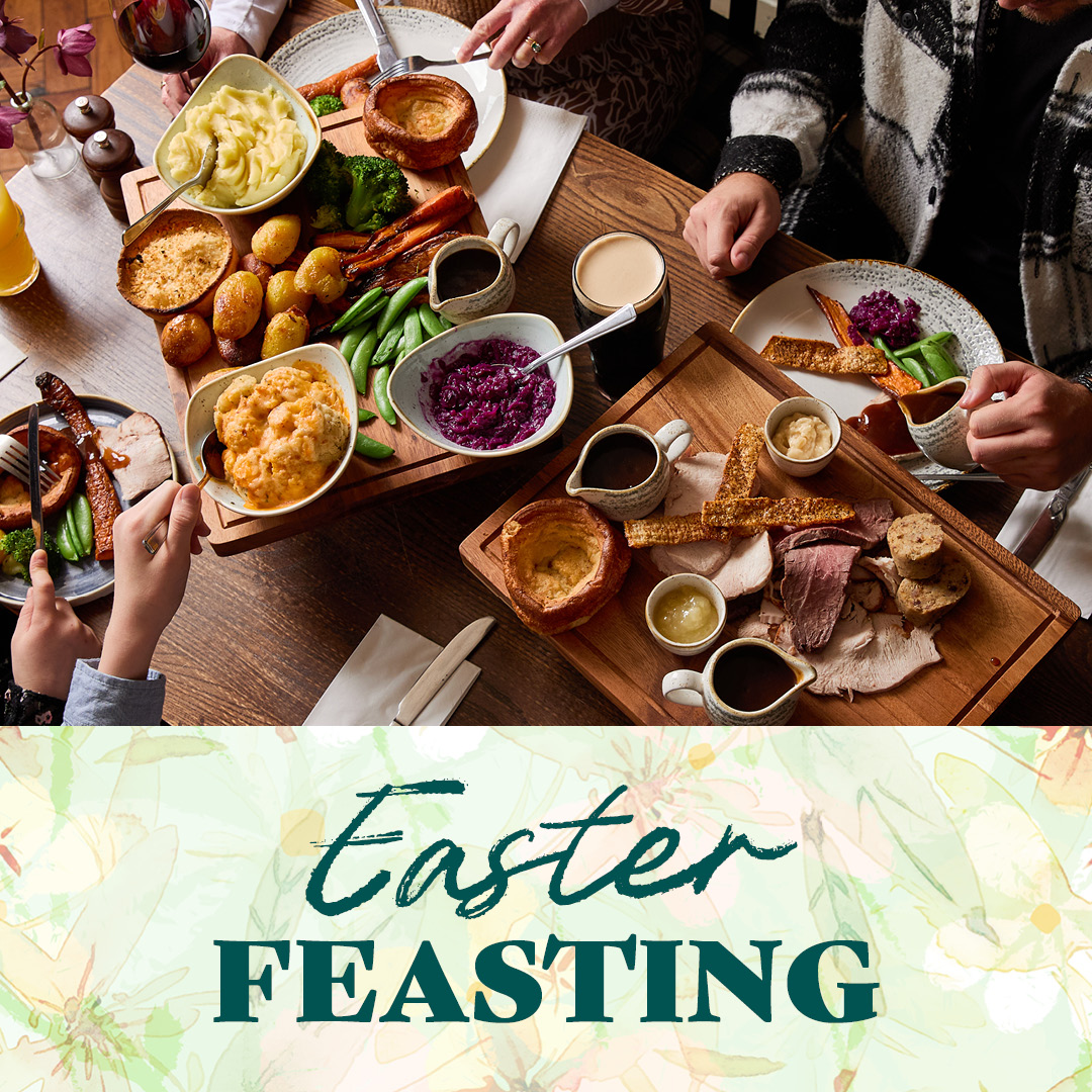 Easter Sunday Roast at Squirrel Farnborough