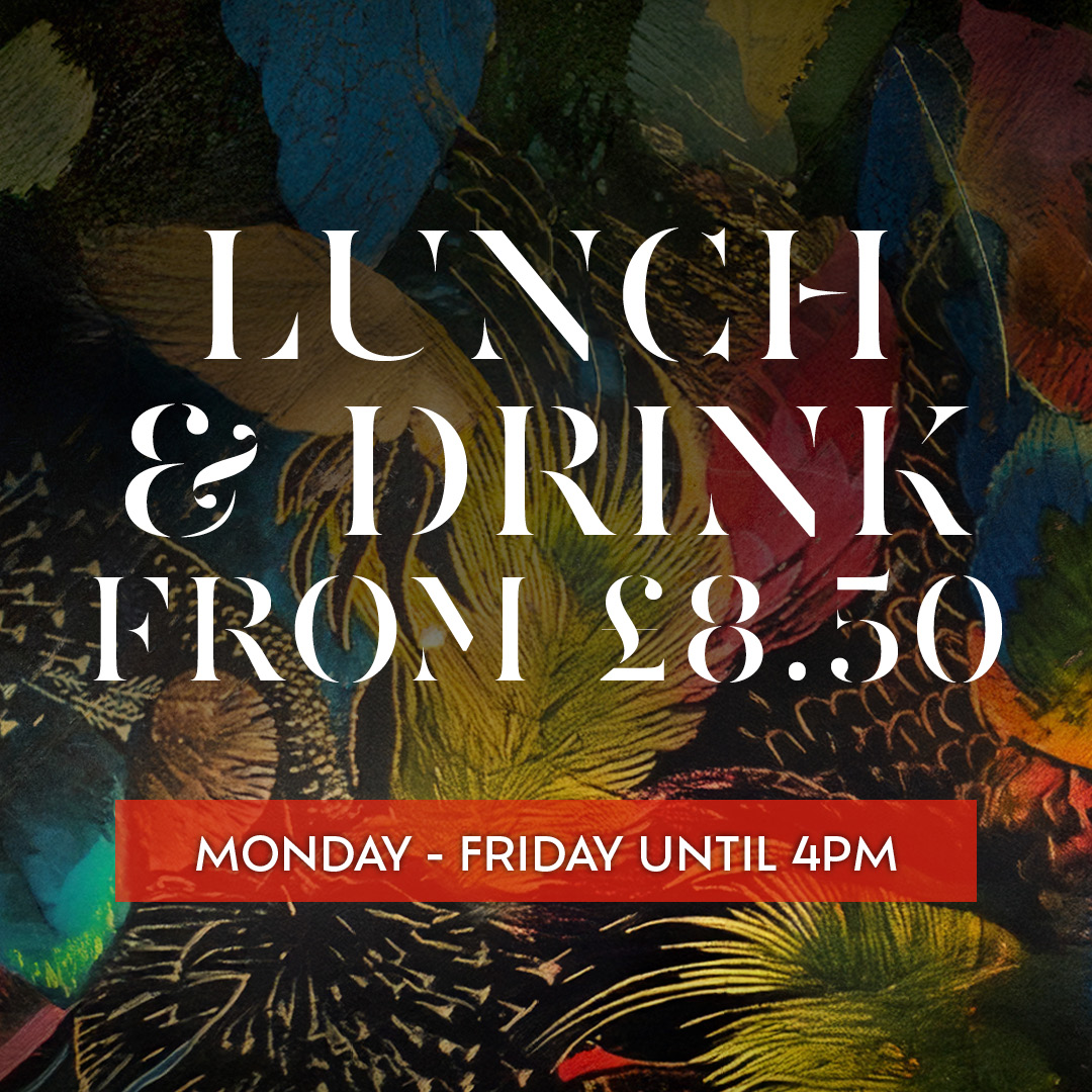 Lunch & Drink from £8.50