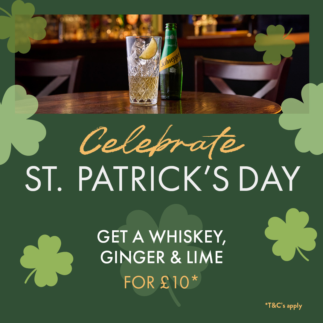 st patricks day pub whiskey