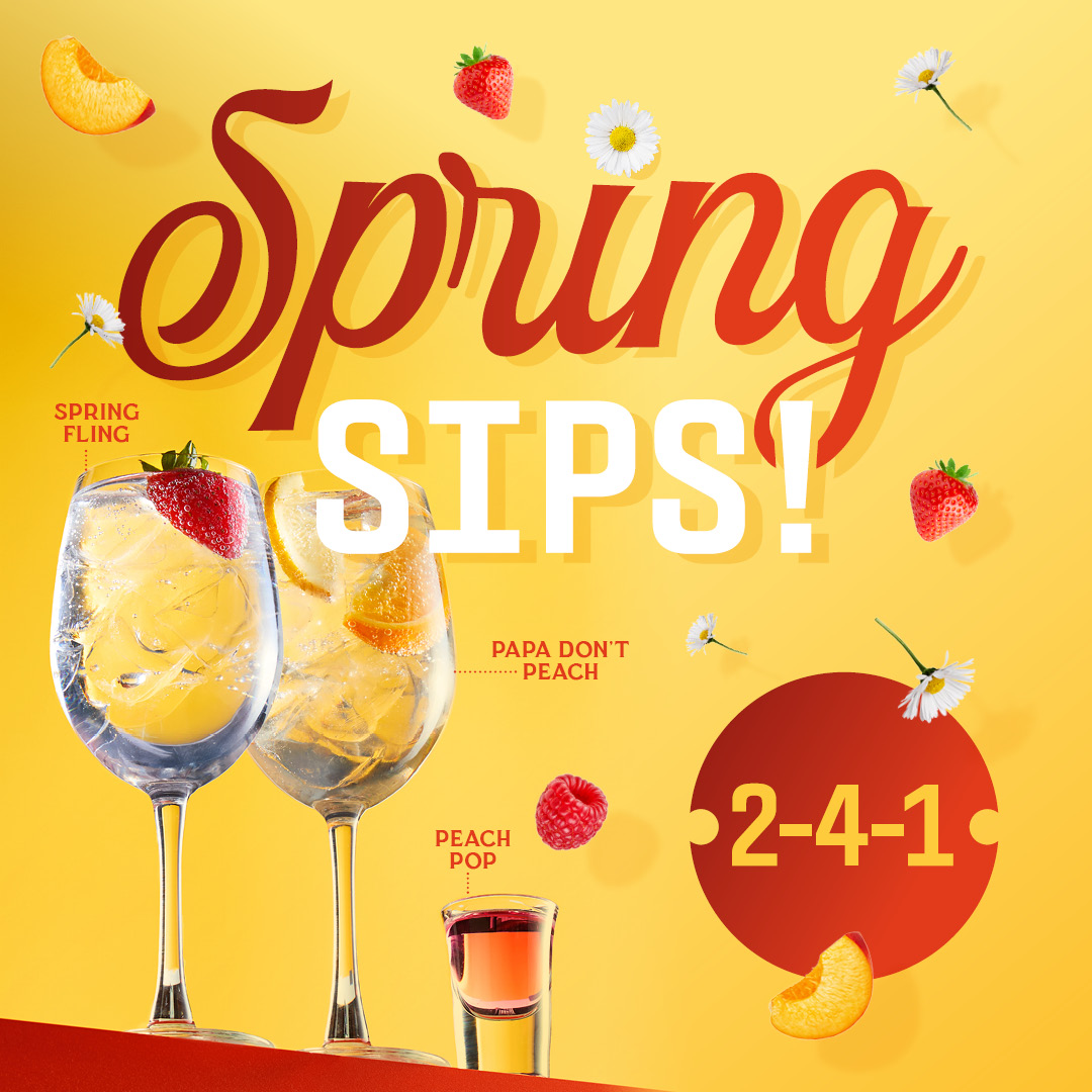 Spring drinks specials