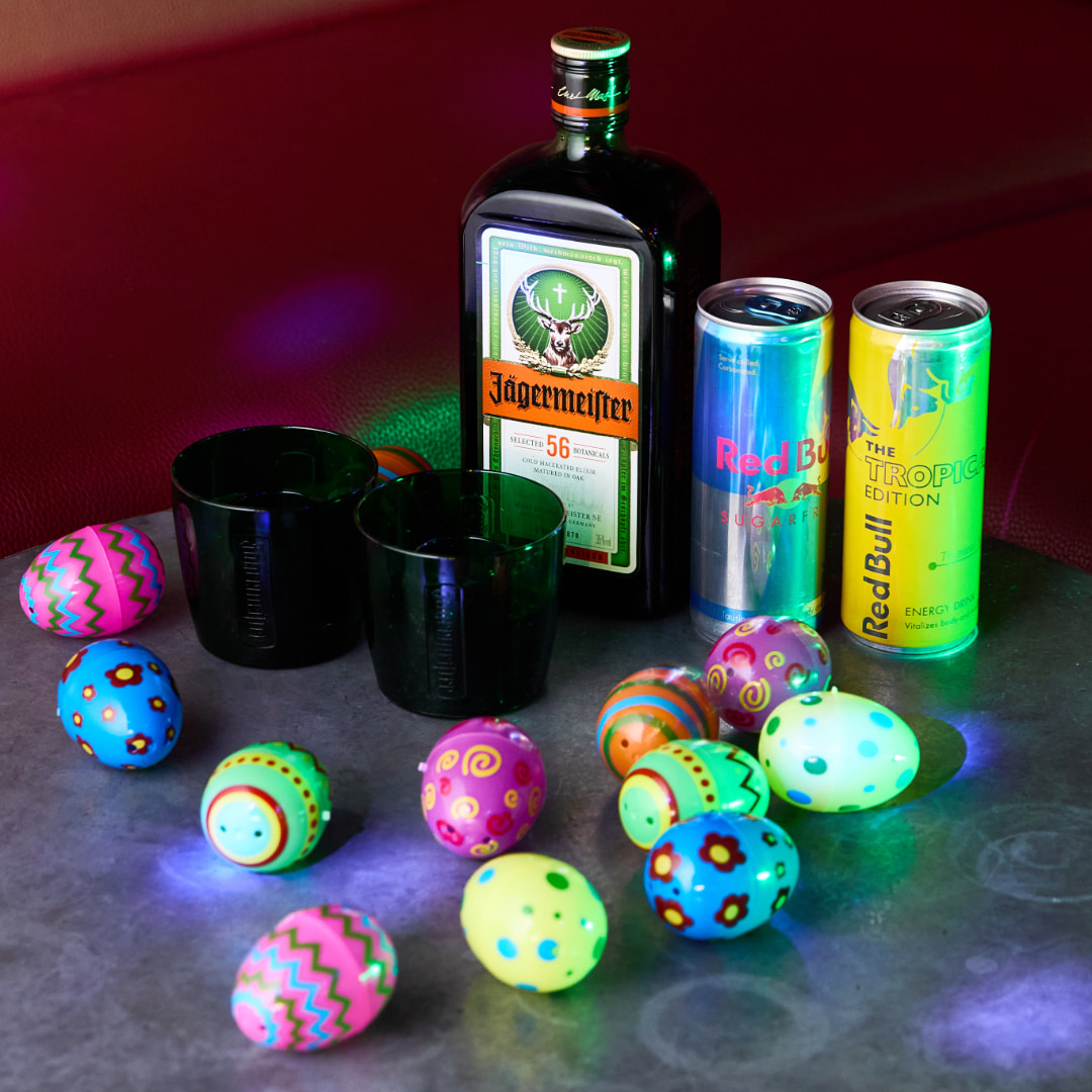 2 for £5 on Jagerbombs this Easter at Flares York