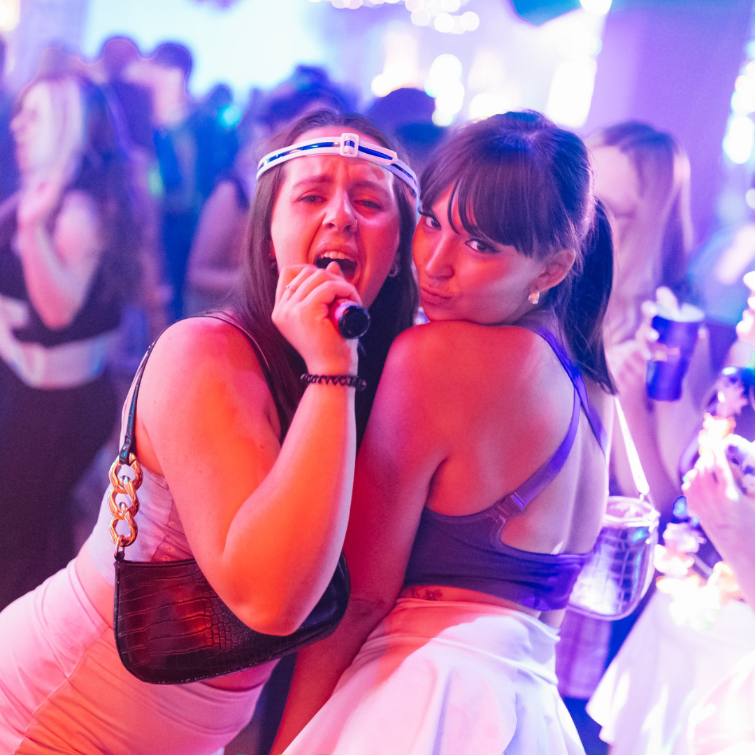 Two girls at Reflex Birmingham Two girls at Reflex Birmingham