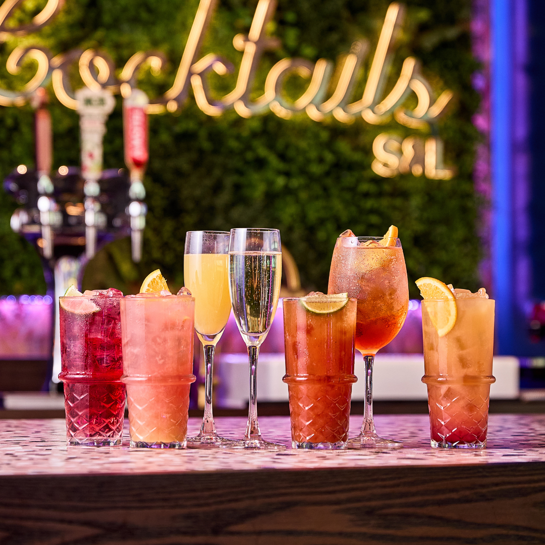 Cocktails at Slug and Lettuce Glasgow