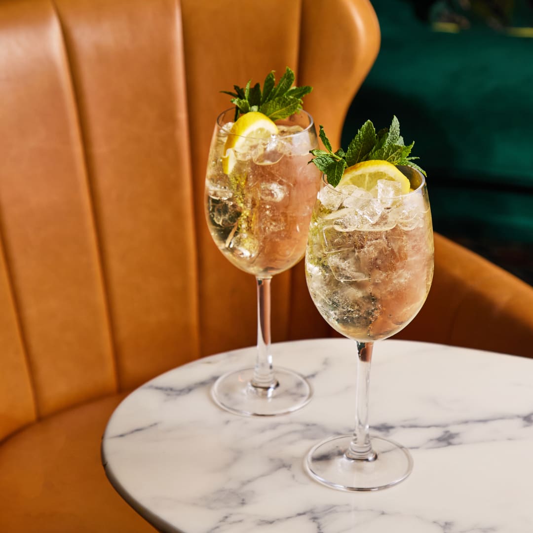 Spritz cocktails at The Chapter Collection