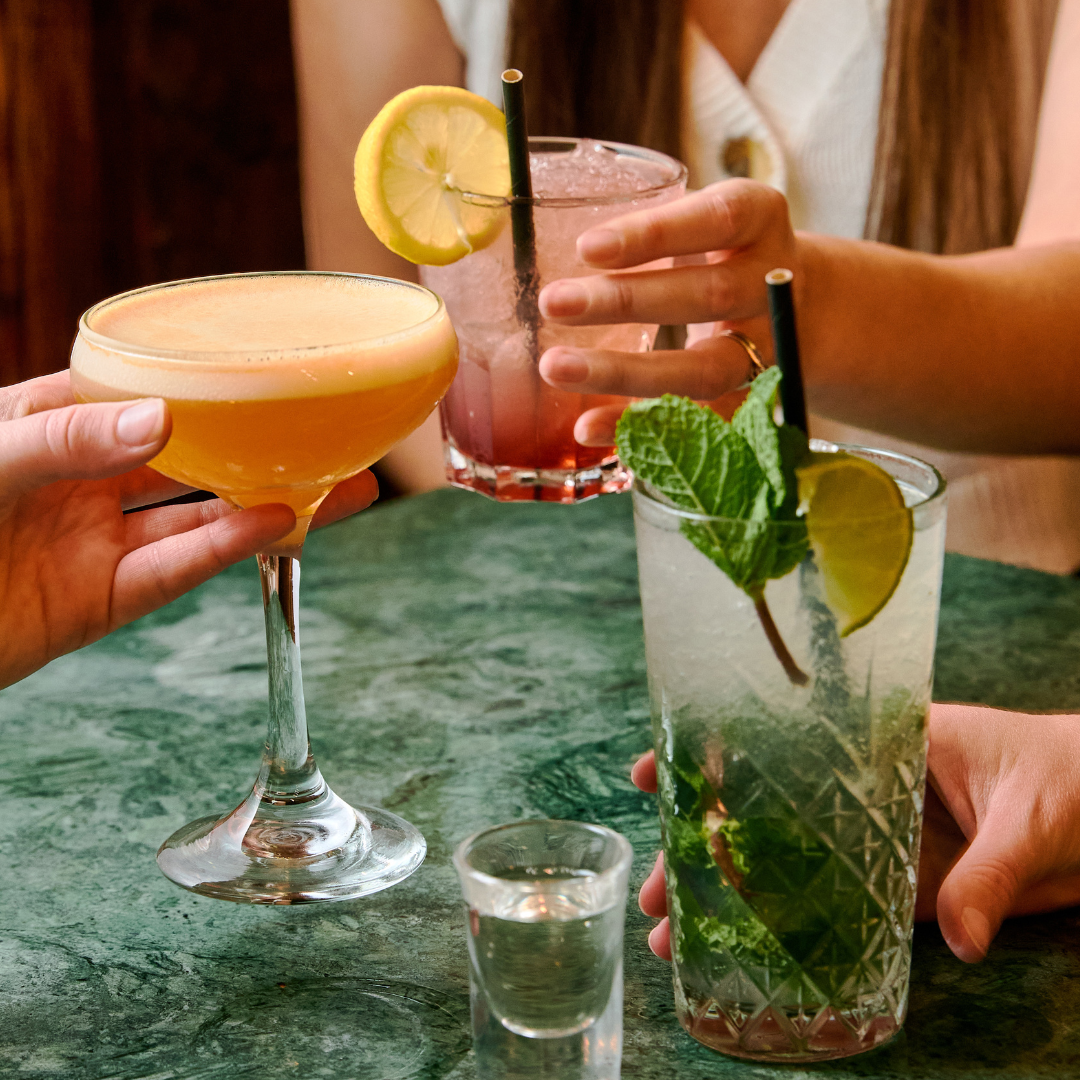 Happy Hour cocktails at Bar Soho