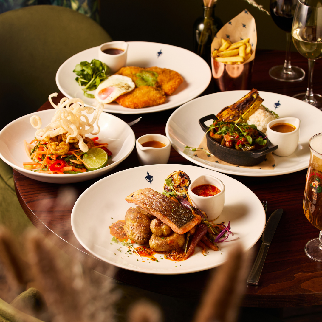 Excellent food menu at Lillie Langtry Fulham
