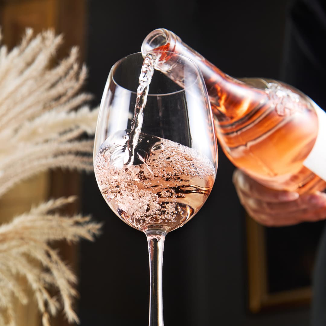 Wine of the month being poured at Blue Anchor Hammersmith