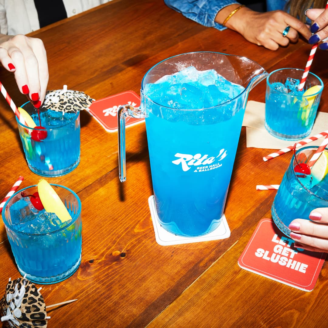 Rita's Blue Lagoon Sharer