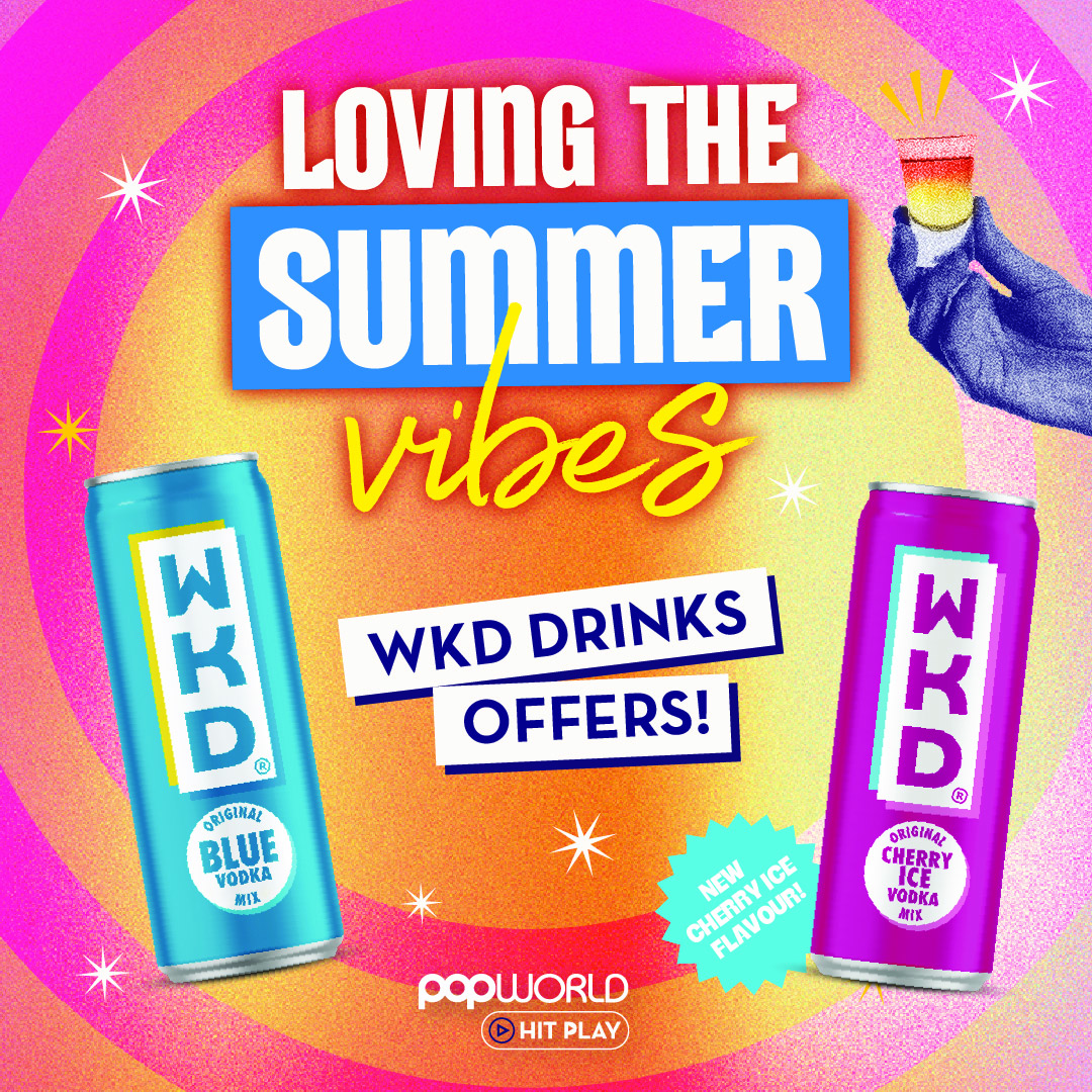 WKD Summer Offers at Popworld WKD Summer Offers at Popworld