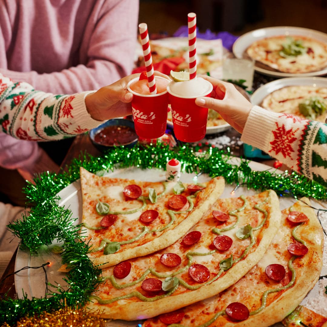 Celebrate Christmas at Rita's Leeds