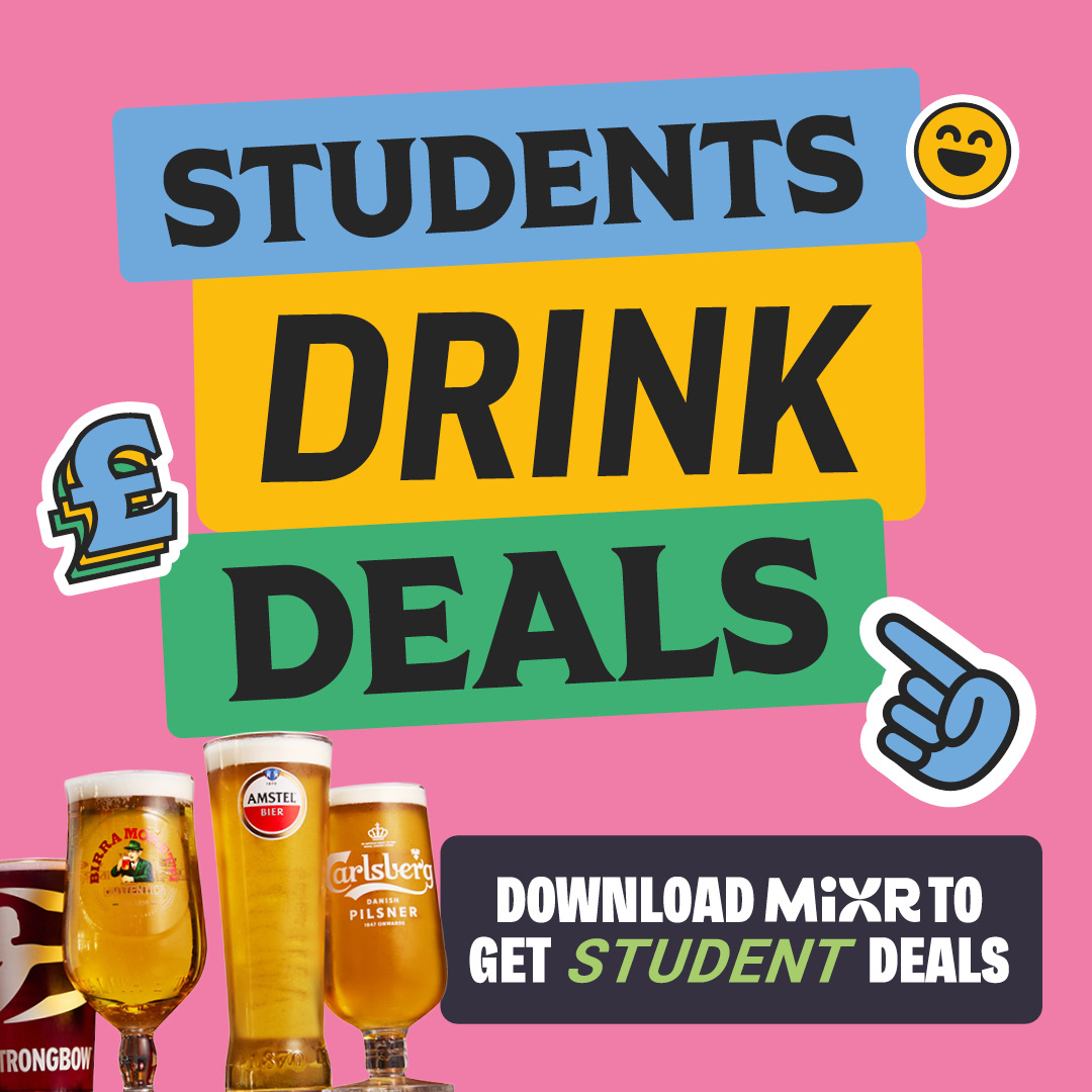 Student drink deals available at The People's Pub Student drink deals available at The People's Pub