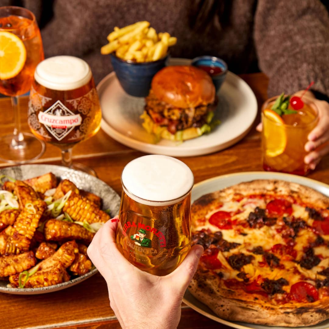 Food and drink at Temperance Fulham