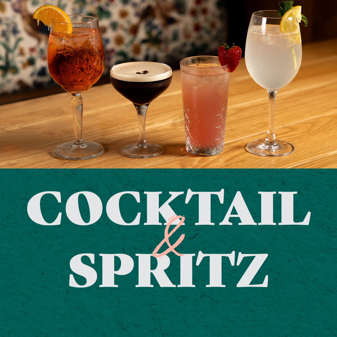 Cocktails and Spritz at Horns Inn Ferndown