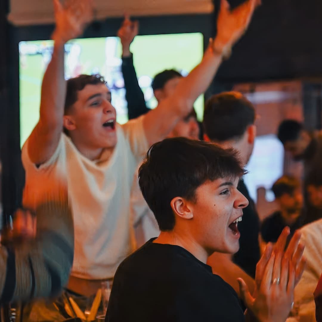 Watch football live at Rita's Leeds