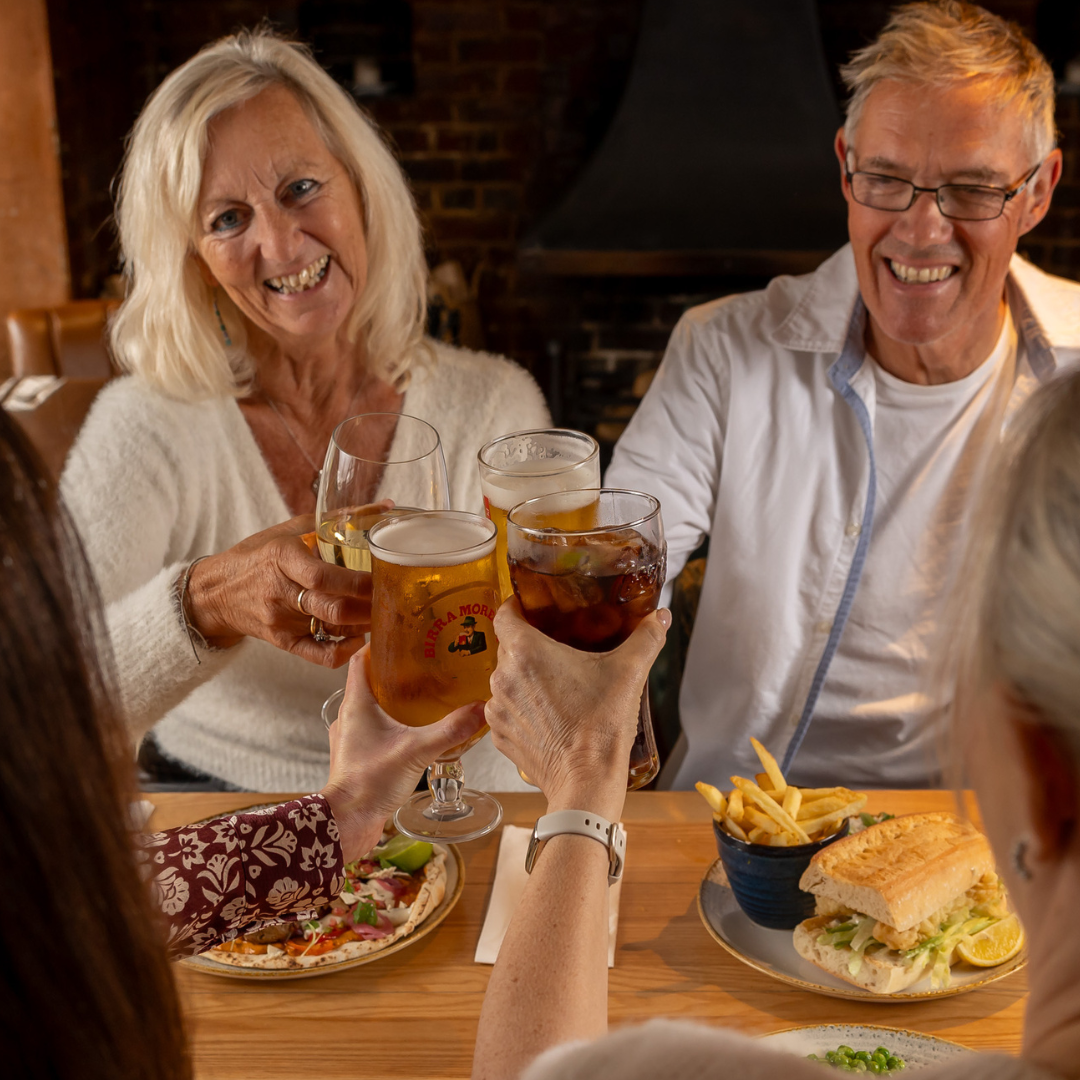 Selection of drinks at Heritage Pubs