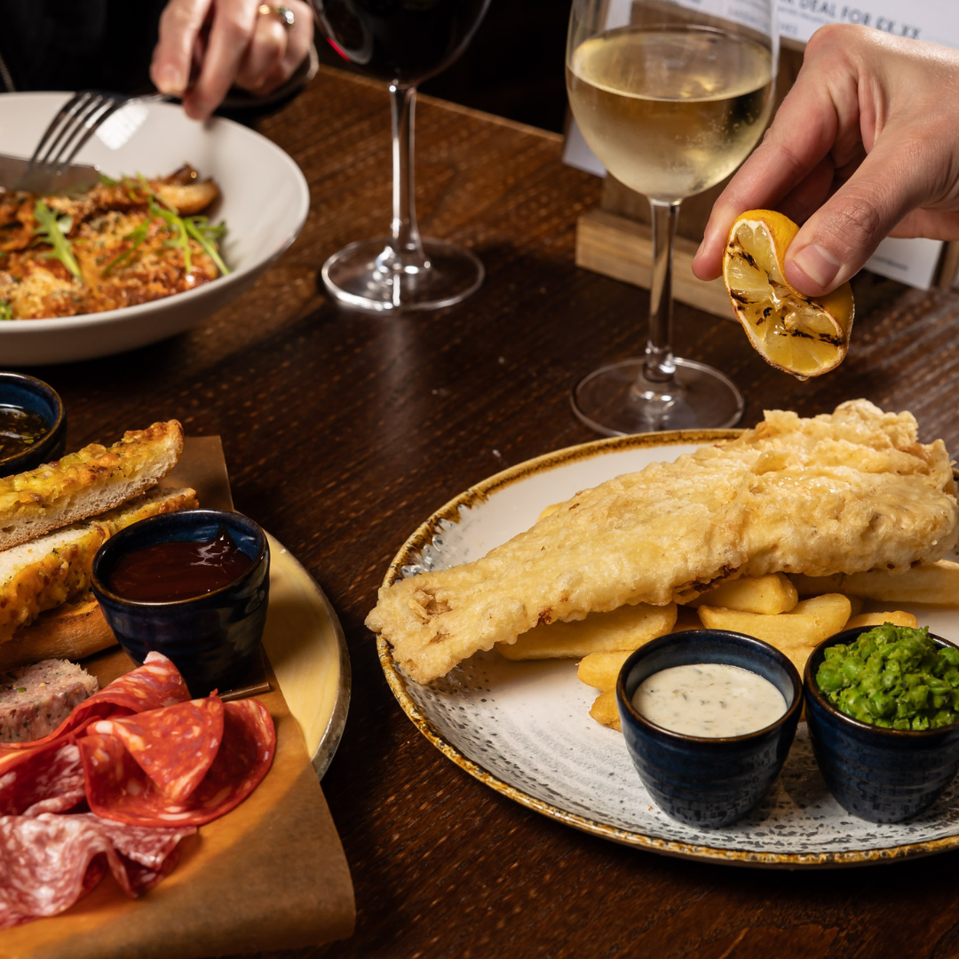 After Work Food at Golden Fleece York