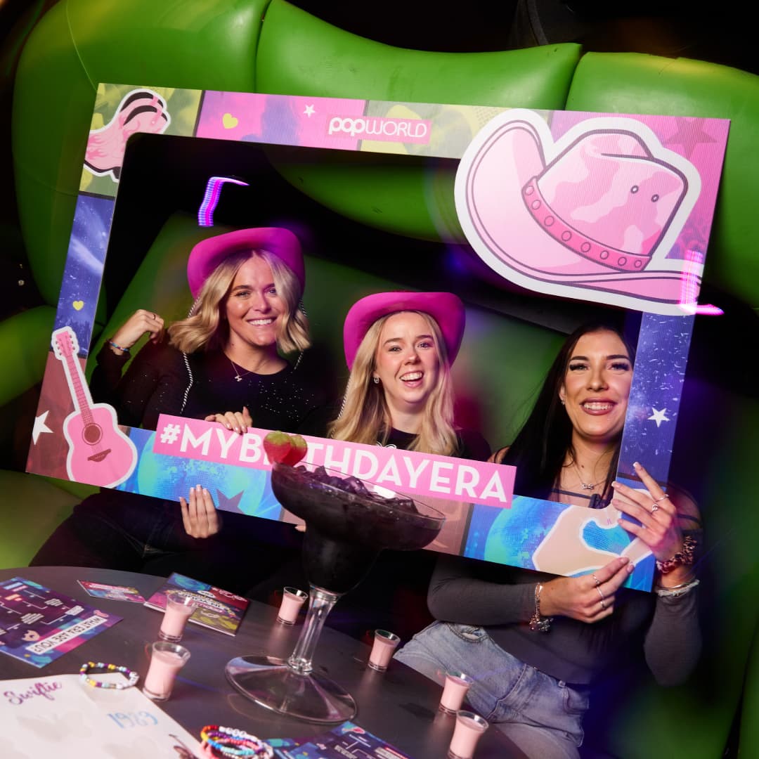 Birthday packages at Popworld Birmingham