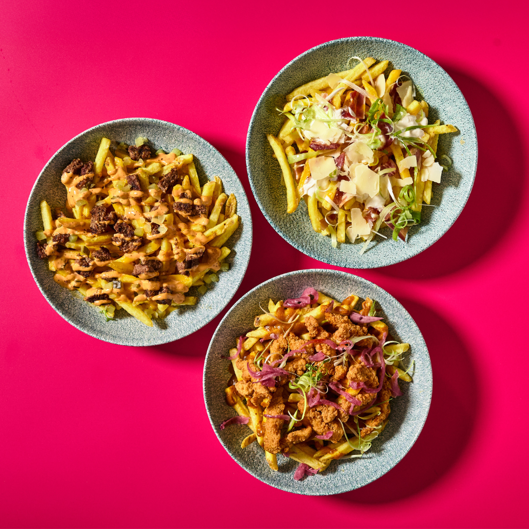 Selection of sharing dishes