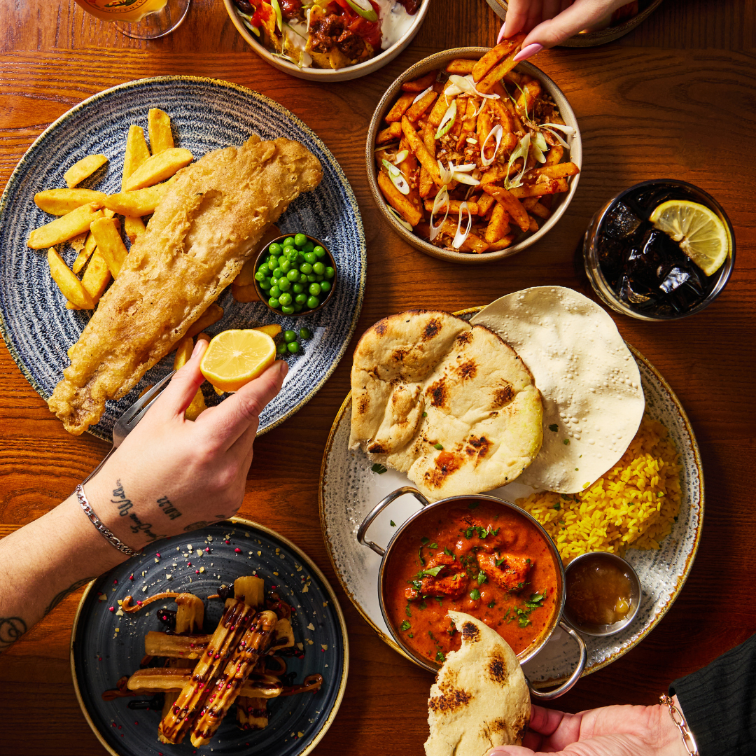 Enjoy Premier League with food at your local pub