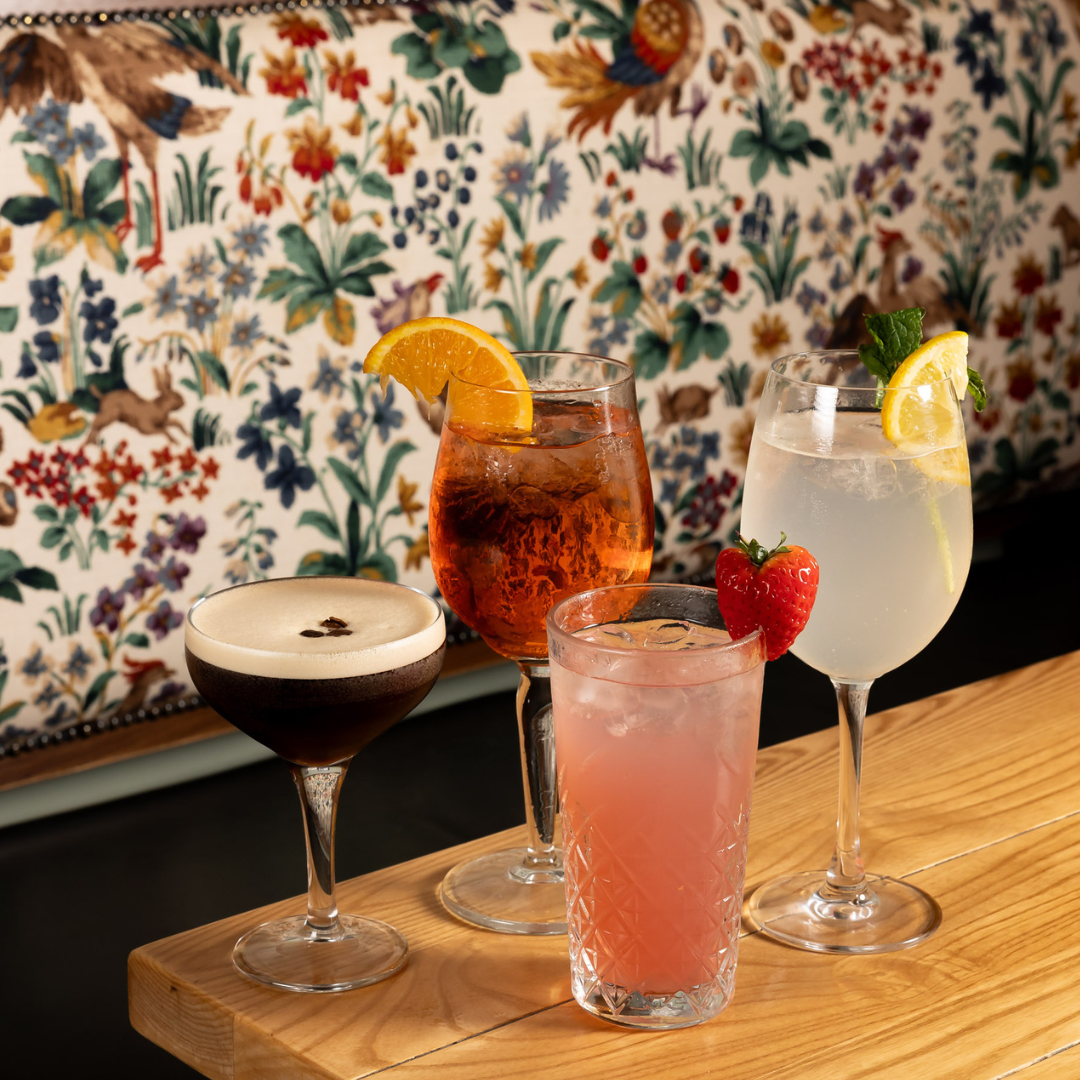 Signature Cocktail Drinks at Downs Hotel Woodingdean