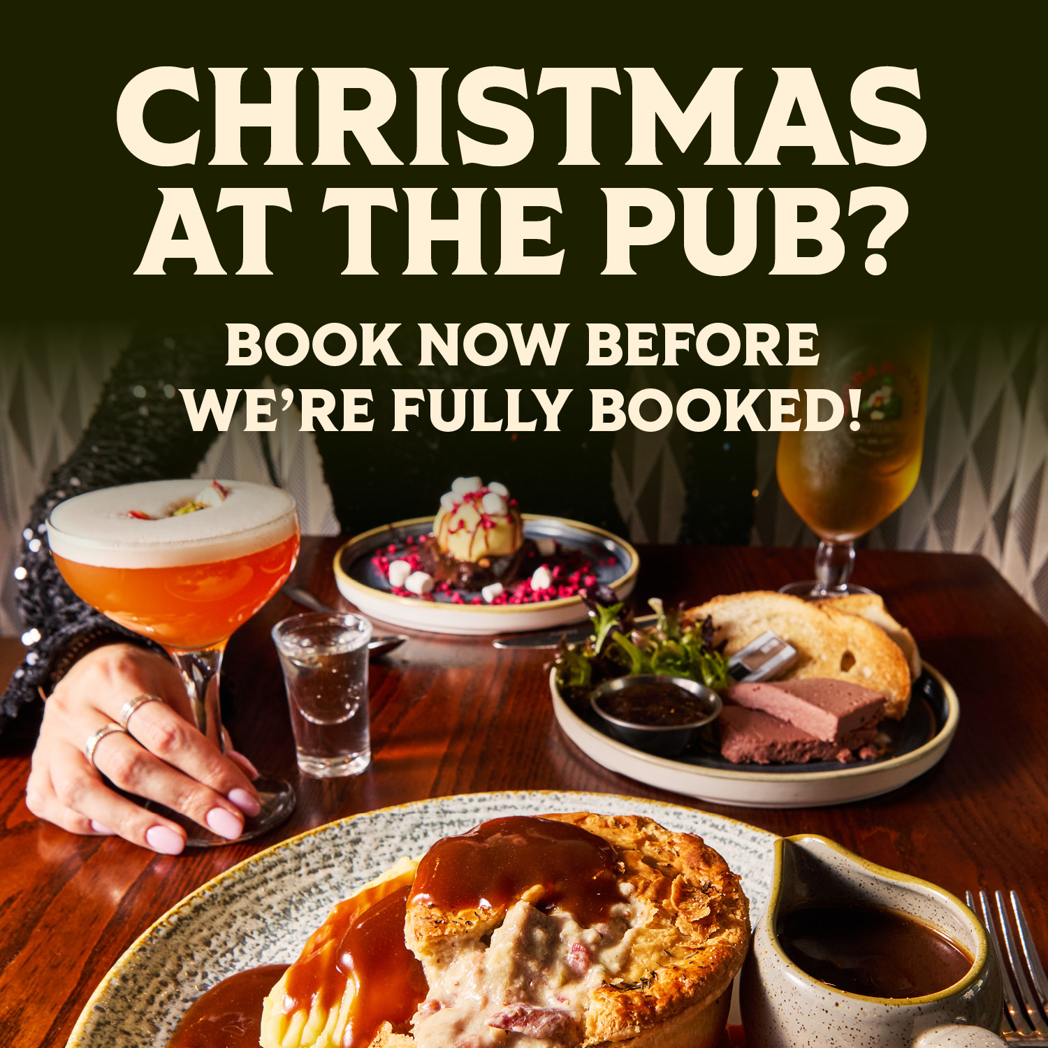 Festive celebrations at New Market Bar Falkirk