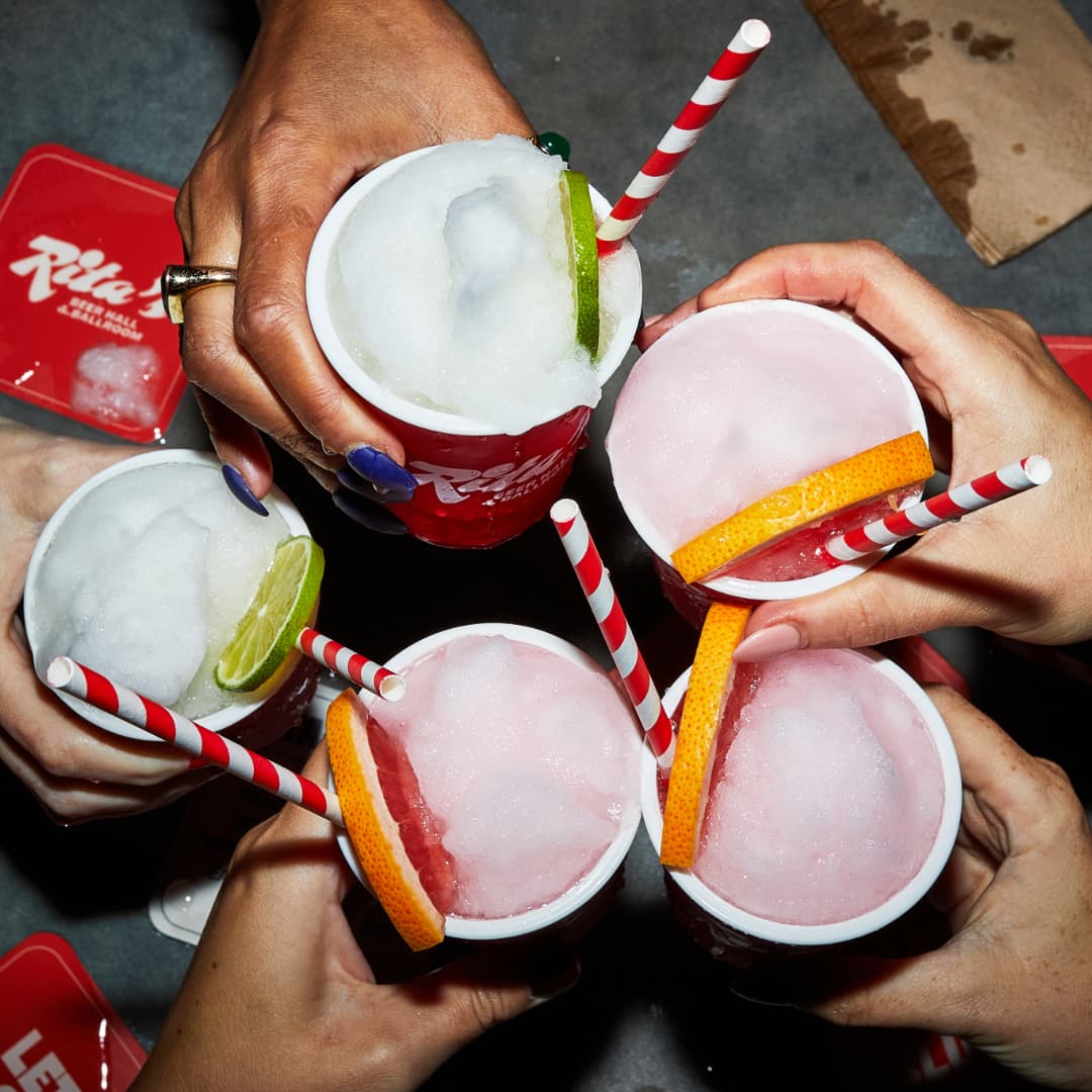 Six Quid Slushies at Rita's Leeds