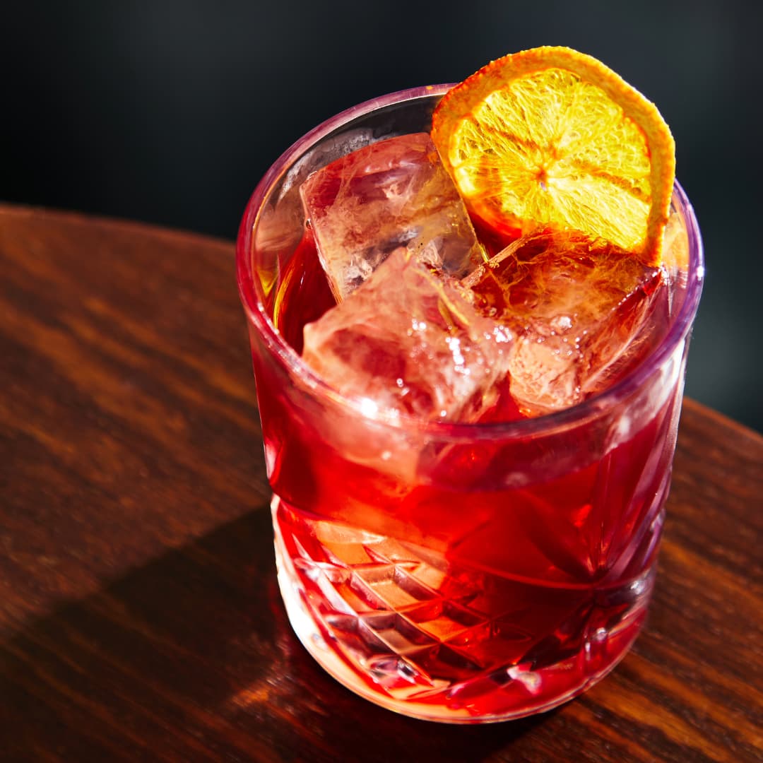 Blackcurrant Leaf Negroni at The Chapter Collection