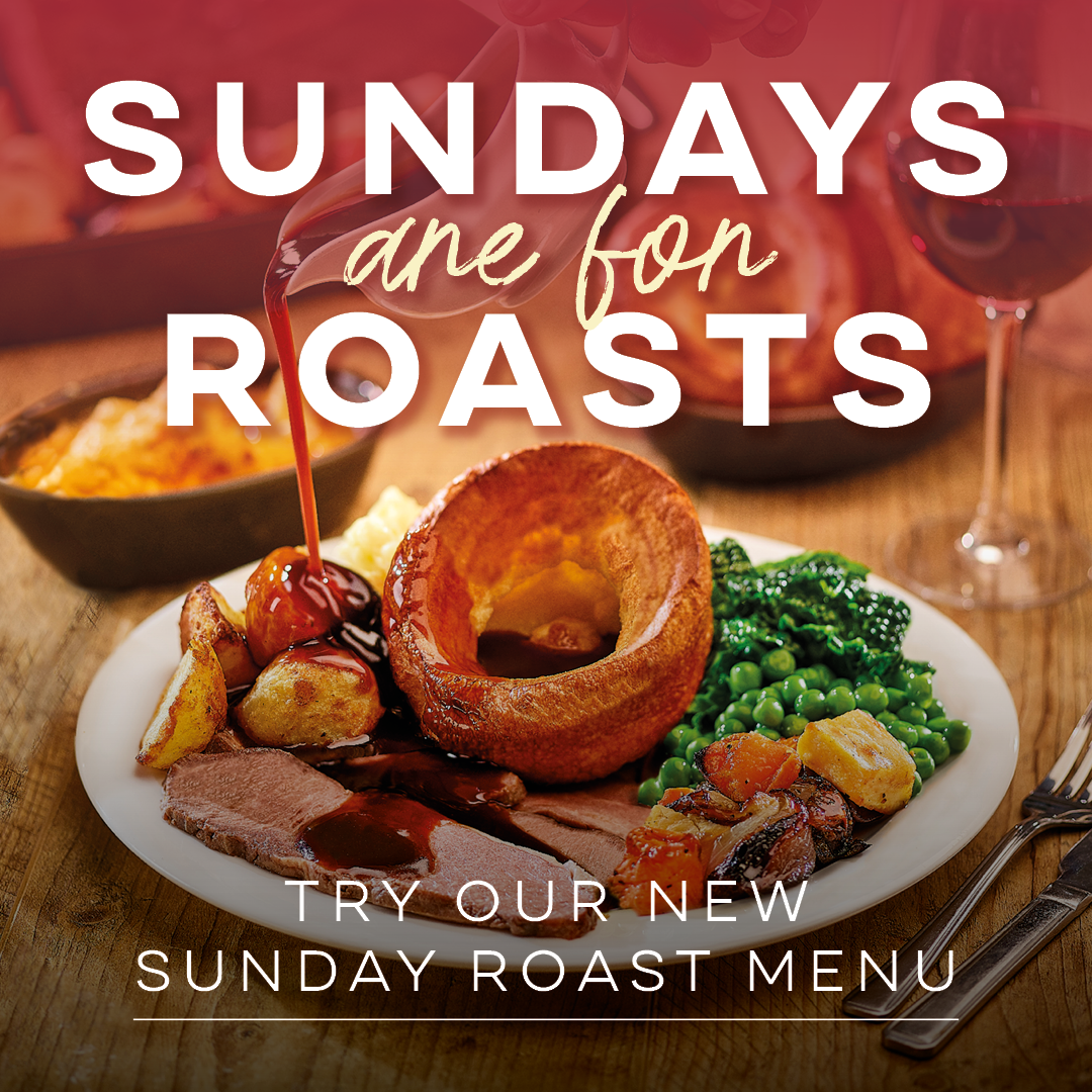 New Sunday Roast Menu