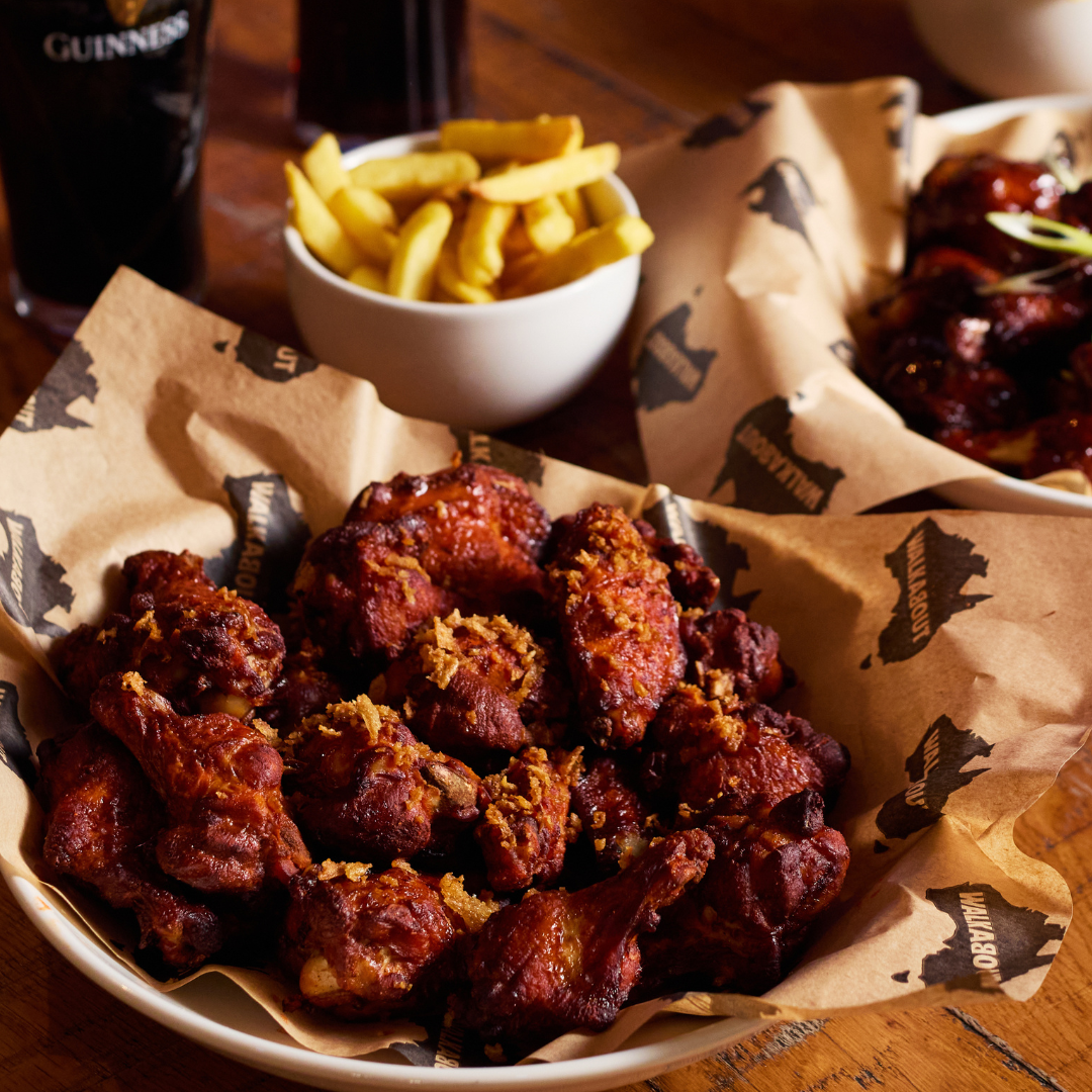 Food for the Conference League at Walkabout Leicester