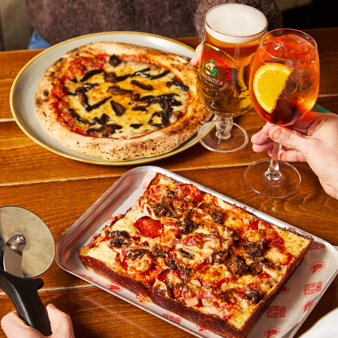 Pizza at Crafty Pig Manchester