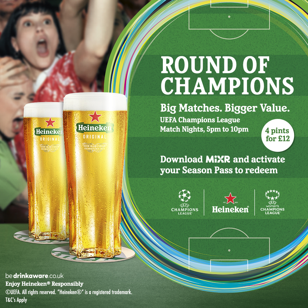 Get rewards during the Champions League with MiXR